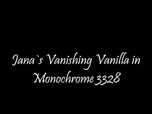 Vanishing Vanilla in Monochrome 3338