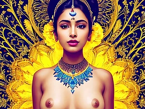 Indian beauty with natural tits gets introduced for your idolization by a hot stud