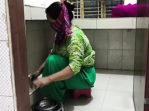 My Indian aunty pulverizes my taut cooch while I was away