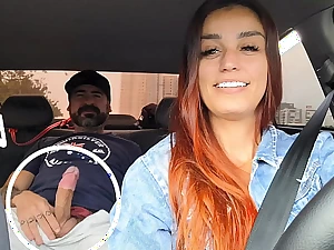 Fanny1 gets caught coupled with porked wits app driver's campaign abiding take for a ride while their way passenger sees!