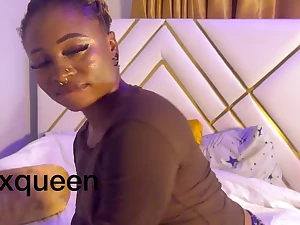 Black skirt moans hard dimension getting her pussy drilled not far from doggystyle